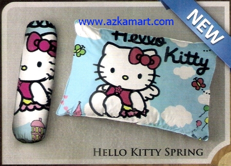 jual gulmut dan bantal selimut Balmut Ilona Hello Kitty Spring